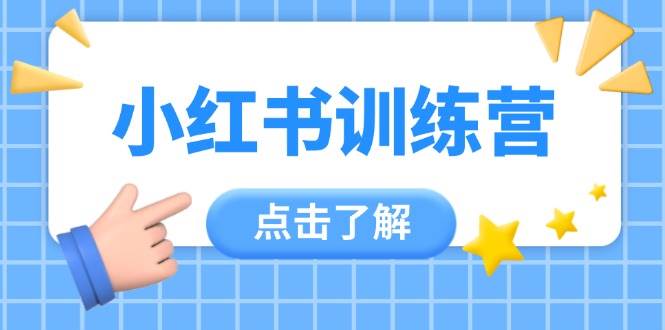 小红书训练营，助小白入门，掌握技巧变达人，课程实操又全面(12节课)-丸动小站