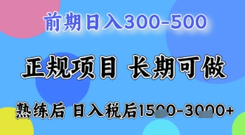 五一节高收益项目，前期做一天收益300-500左右，熟练后日入收益1.5k【揭秘】-丸动小站